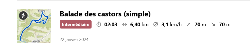 ballade des castors simples